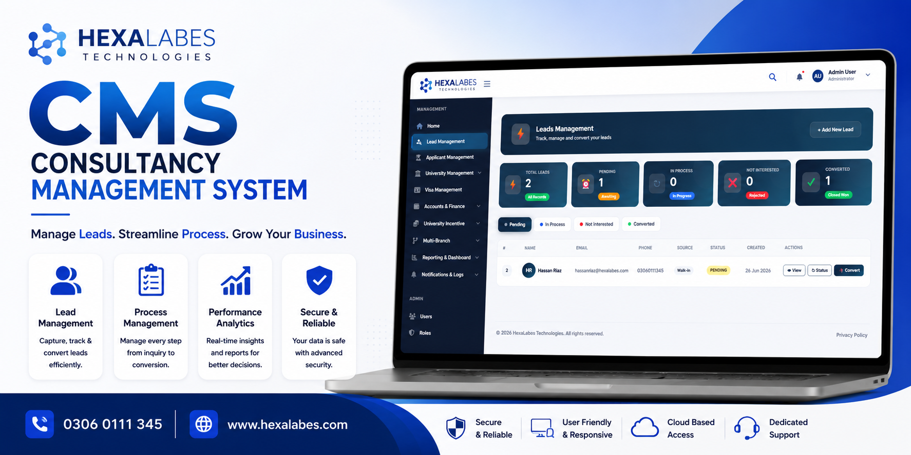 Consultancy Management System (CMS)